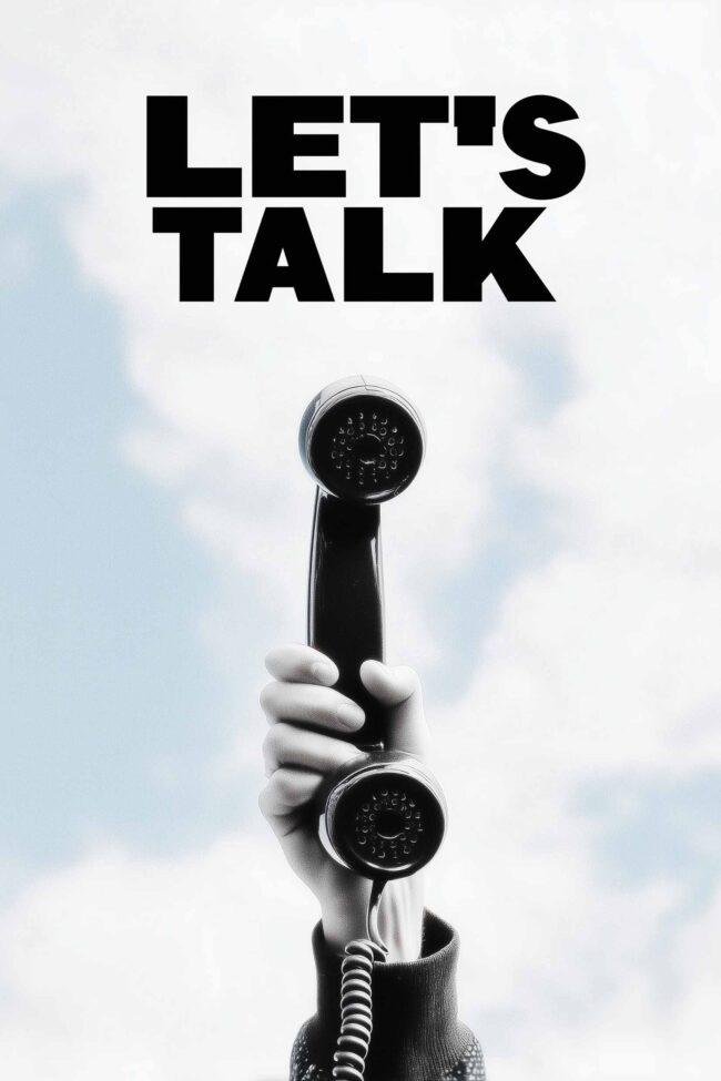 Poster of a hand holding a classic telephone