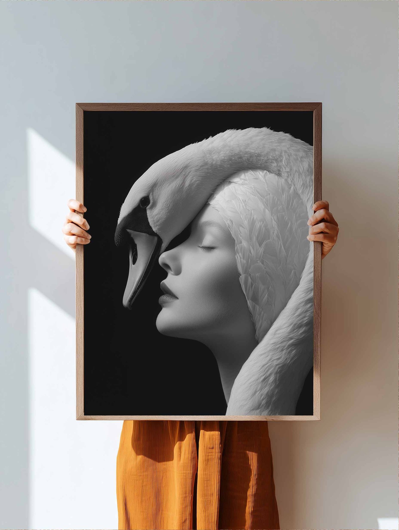 Woman and Swan - Image 2