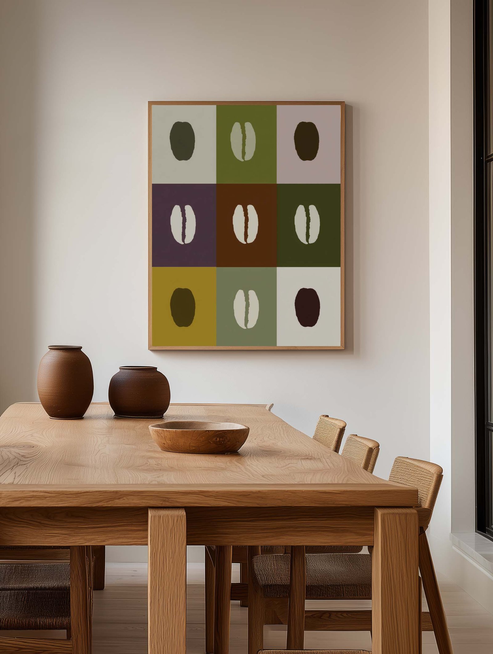 Coffee Beans Grid - Image 2