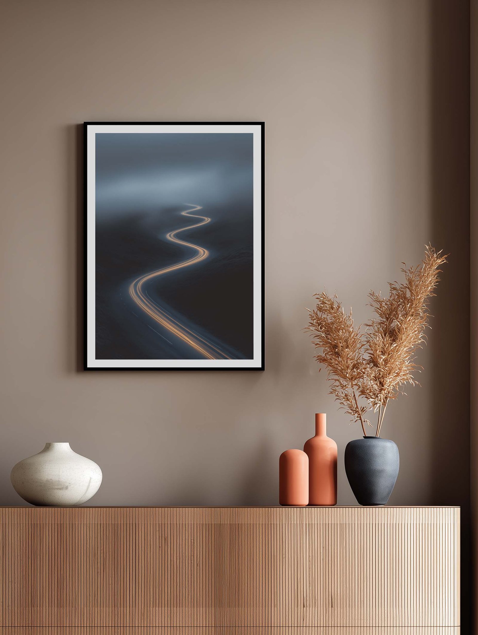 Misty Glowing Road - Image 2