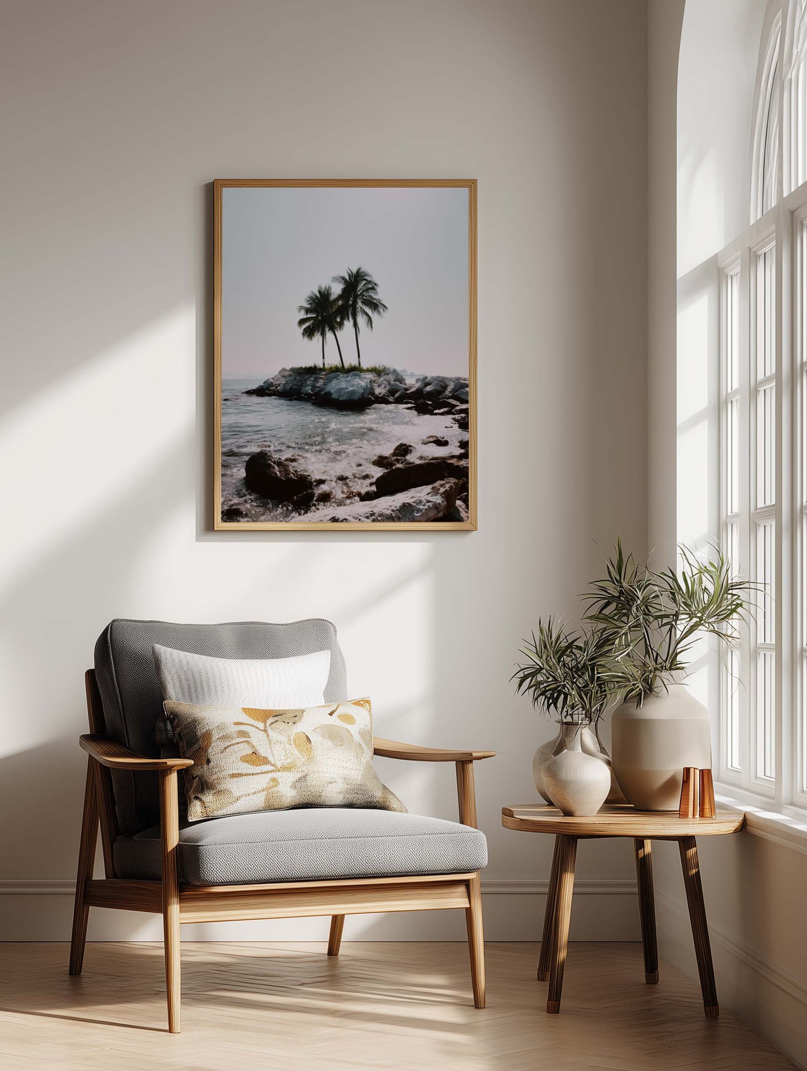 Palm Trees on Island - Image 2