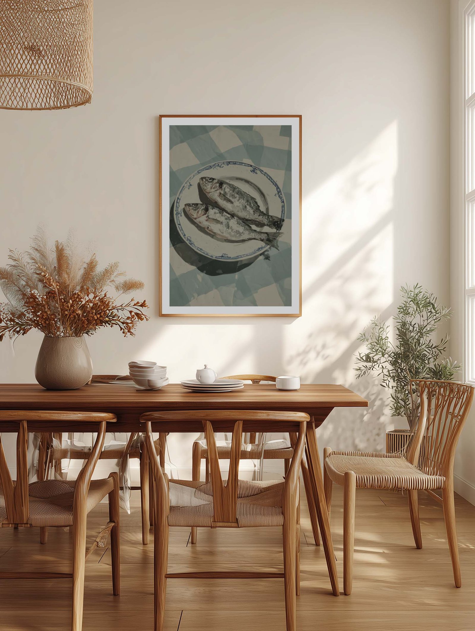 Sea Breams on a Plate - Image 2