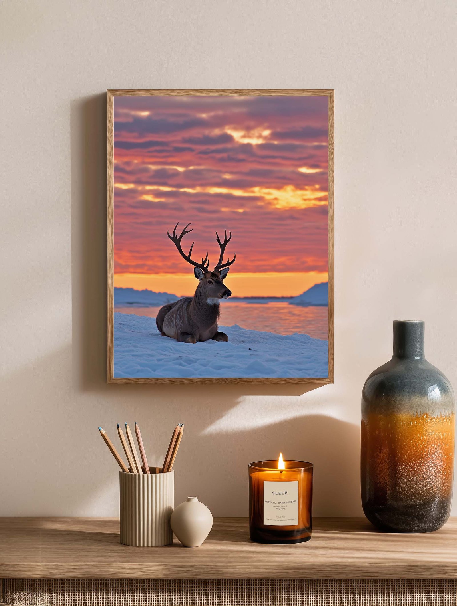 Reindeer Sunset Photography - Image 2