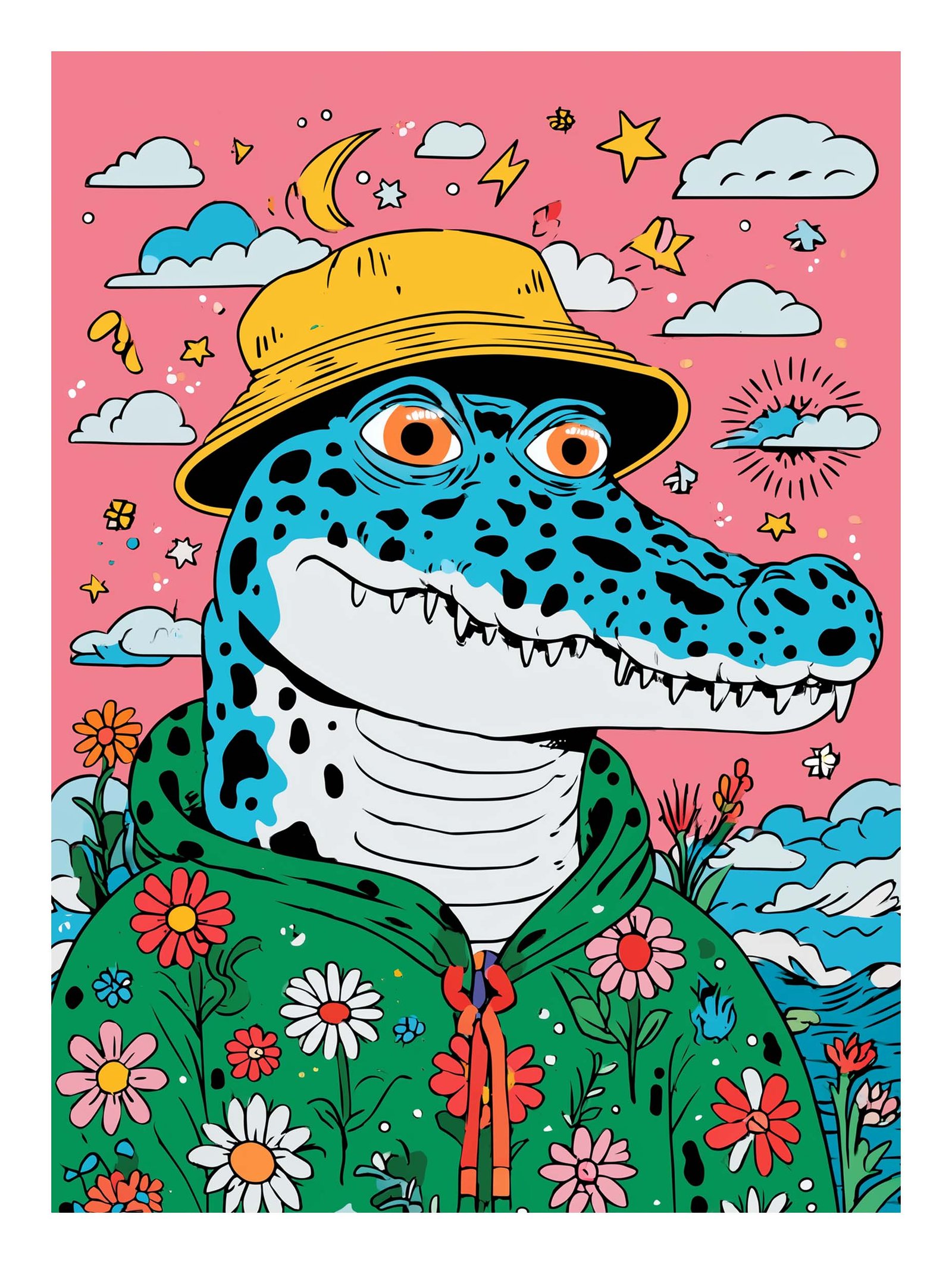 Dreamy Crocodile