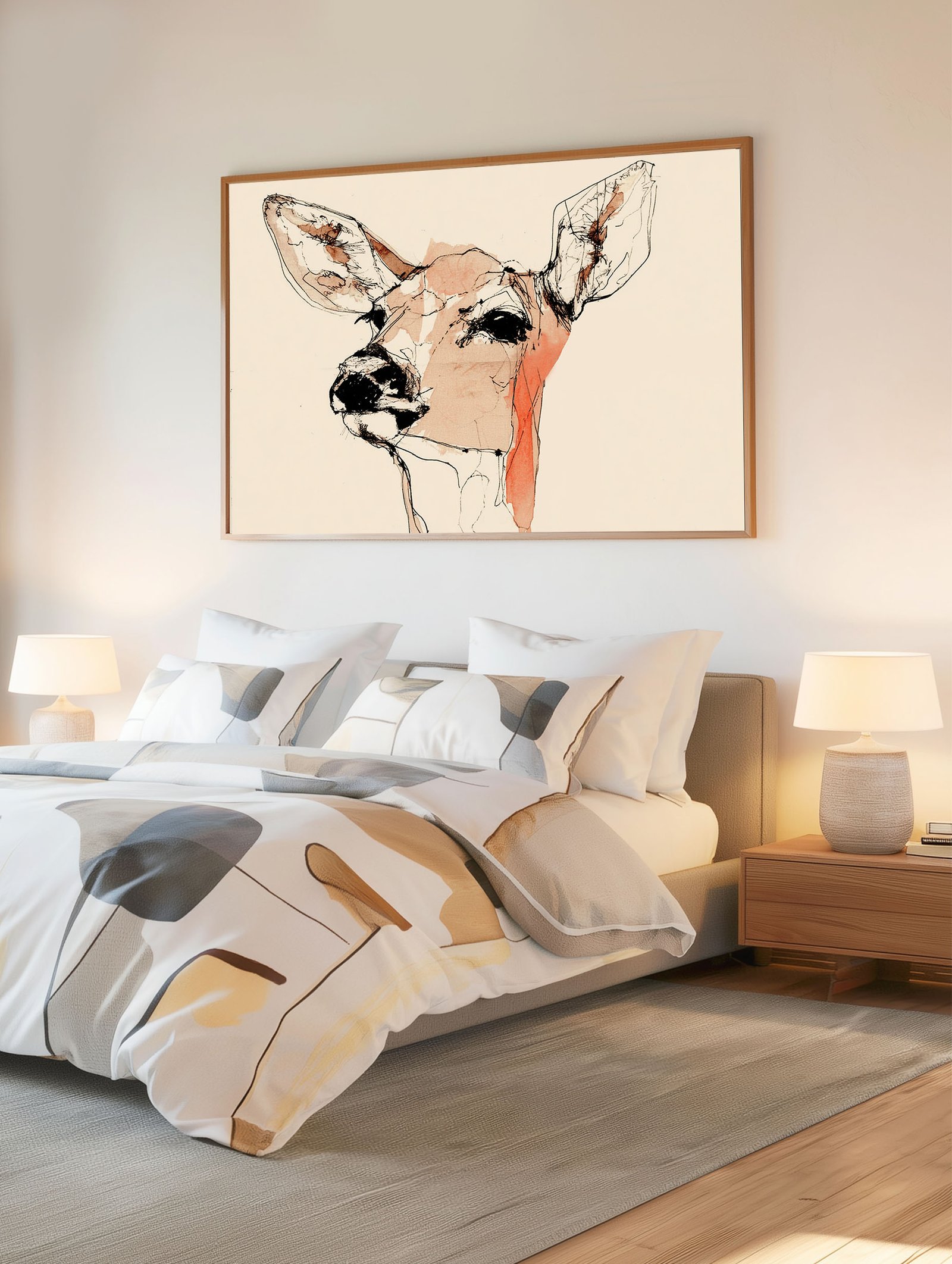 Deer Painting Poster - Image 2