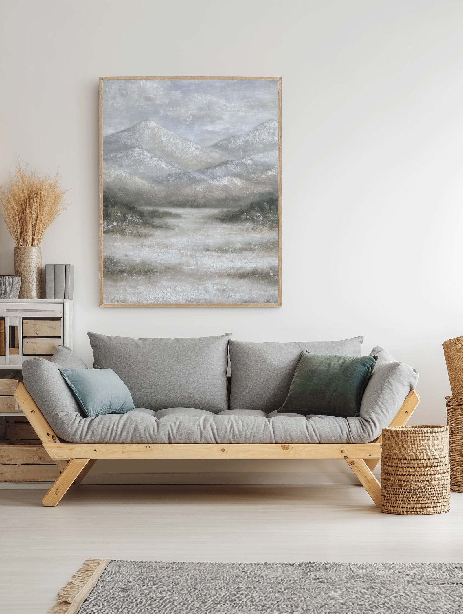 Muted Mountains Poster - Image 2