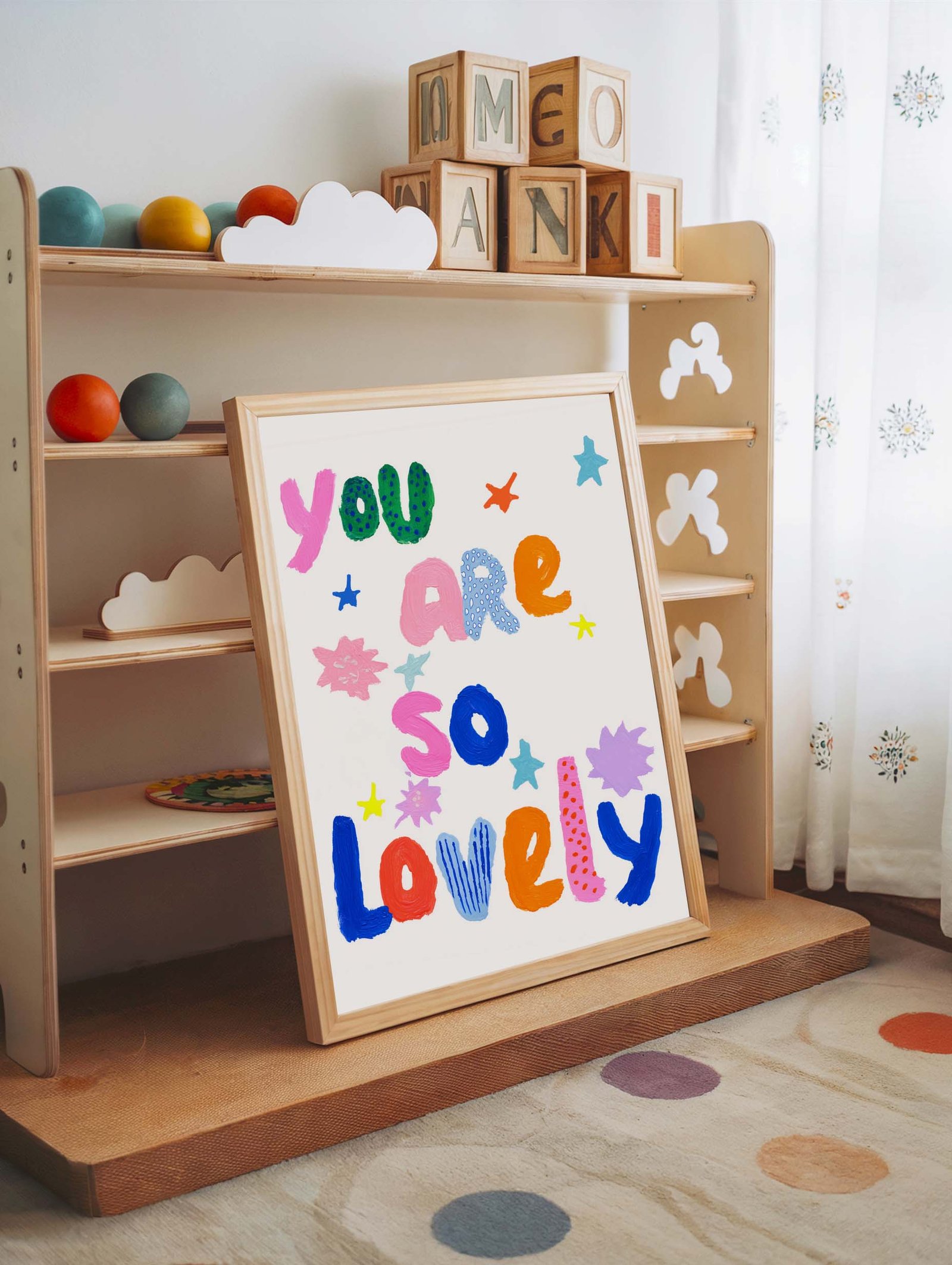 phrase hand-painted text mockup