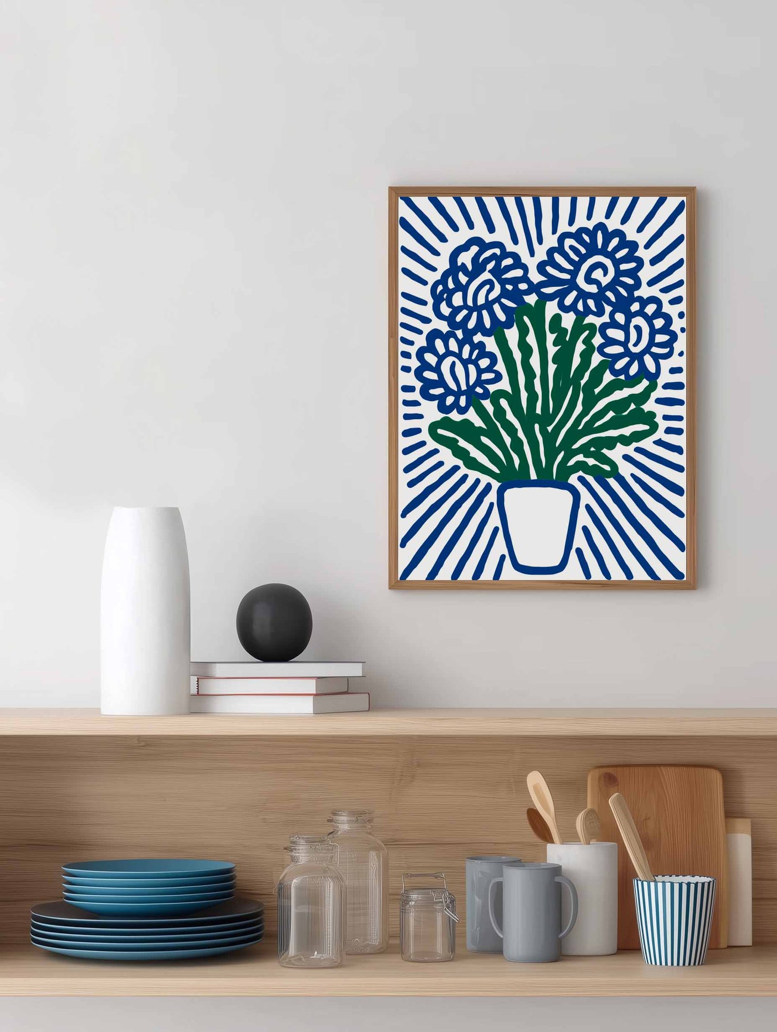 Abstract Flower Vase - Image 2