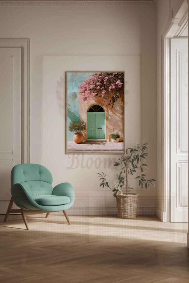 mint door mockup