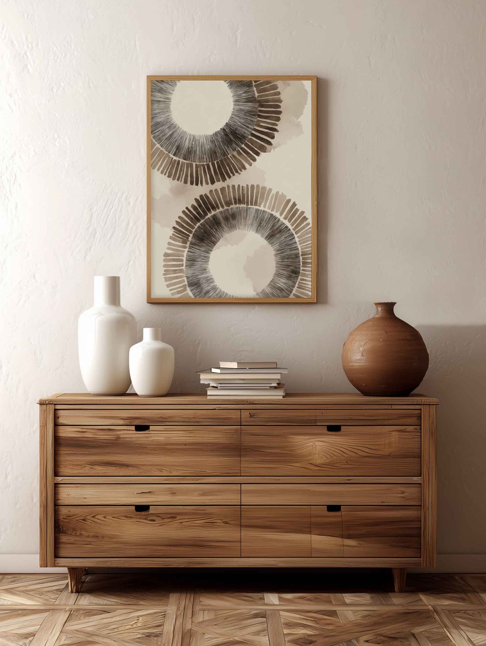 circular shapes mockup