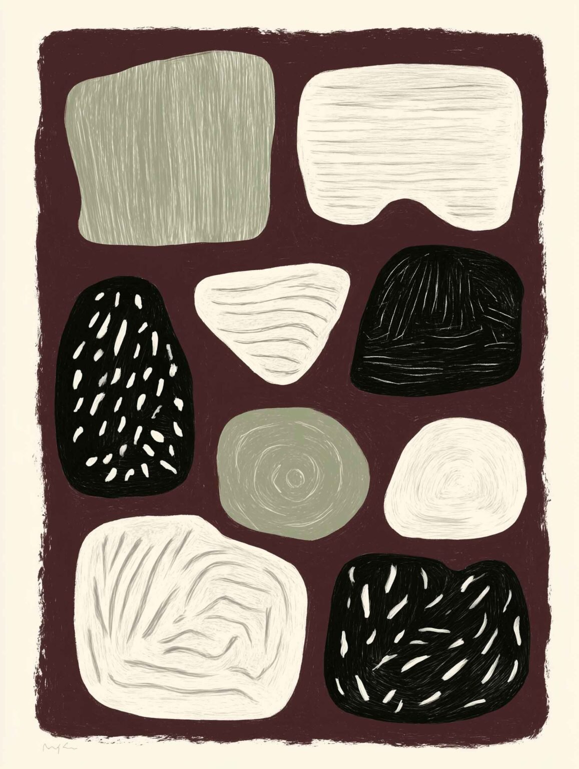 Organic shapes and natural tones for modern interiors