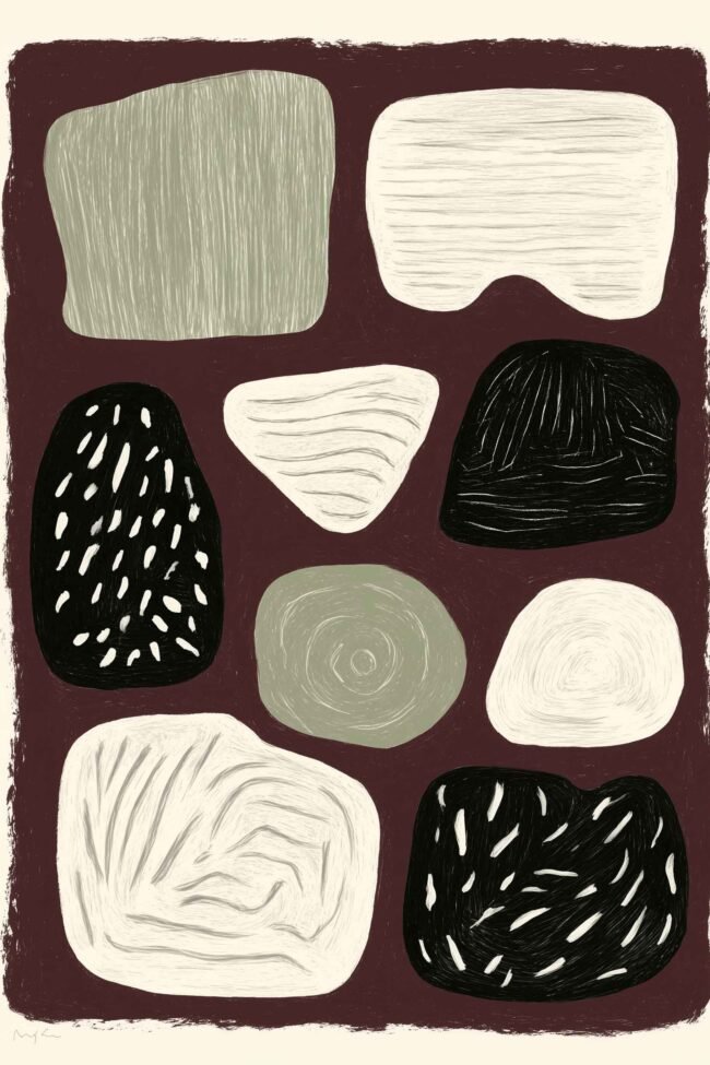 Organic shapes and natural tones for modern interiors