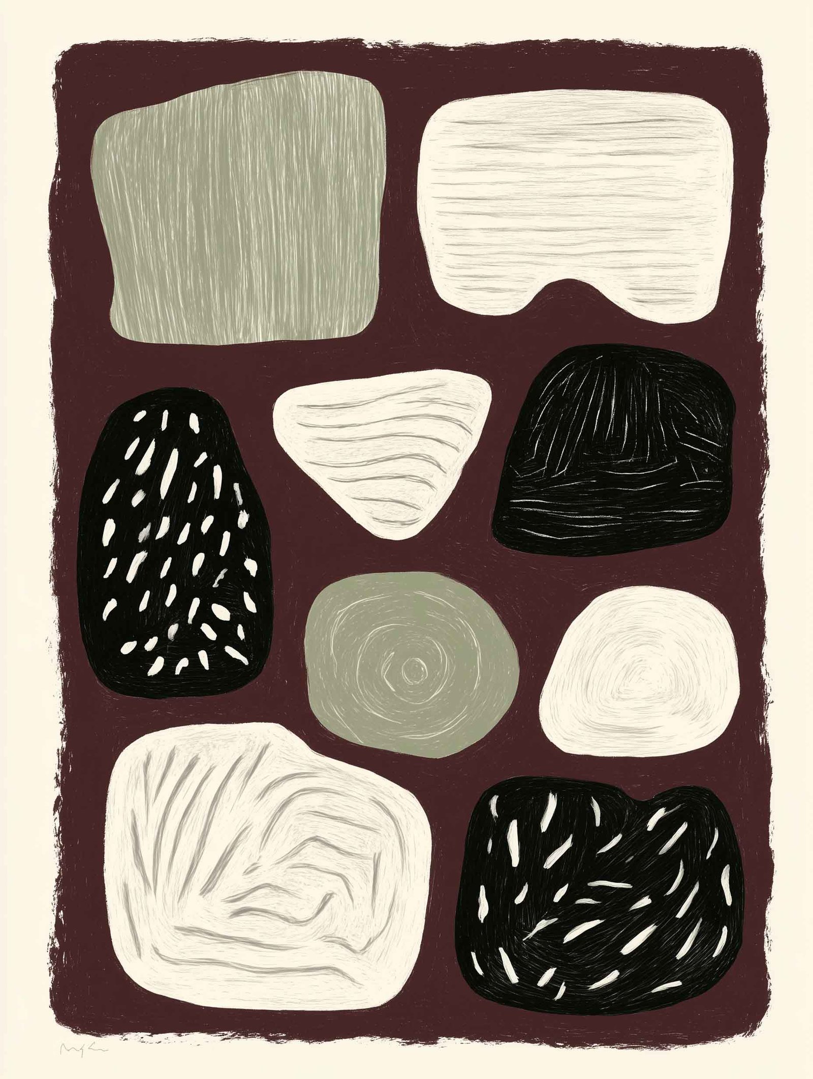 Organic shapes and natural tones for modern interiors