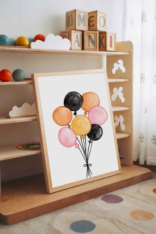 balloons mockup
