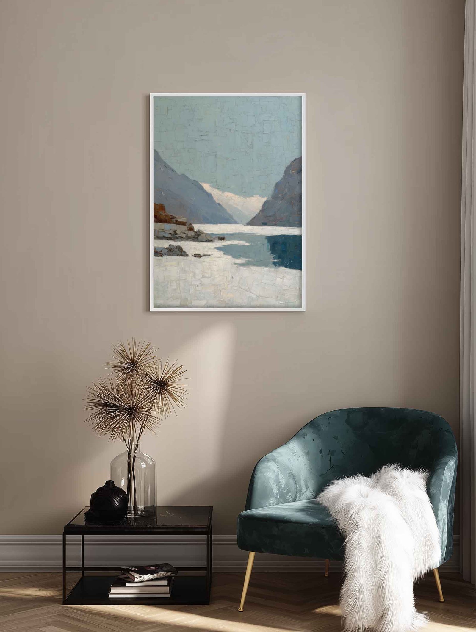 Winter Mountain Landscape - Image 2