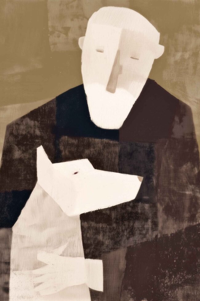 A quiet moment of trust and compassion