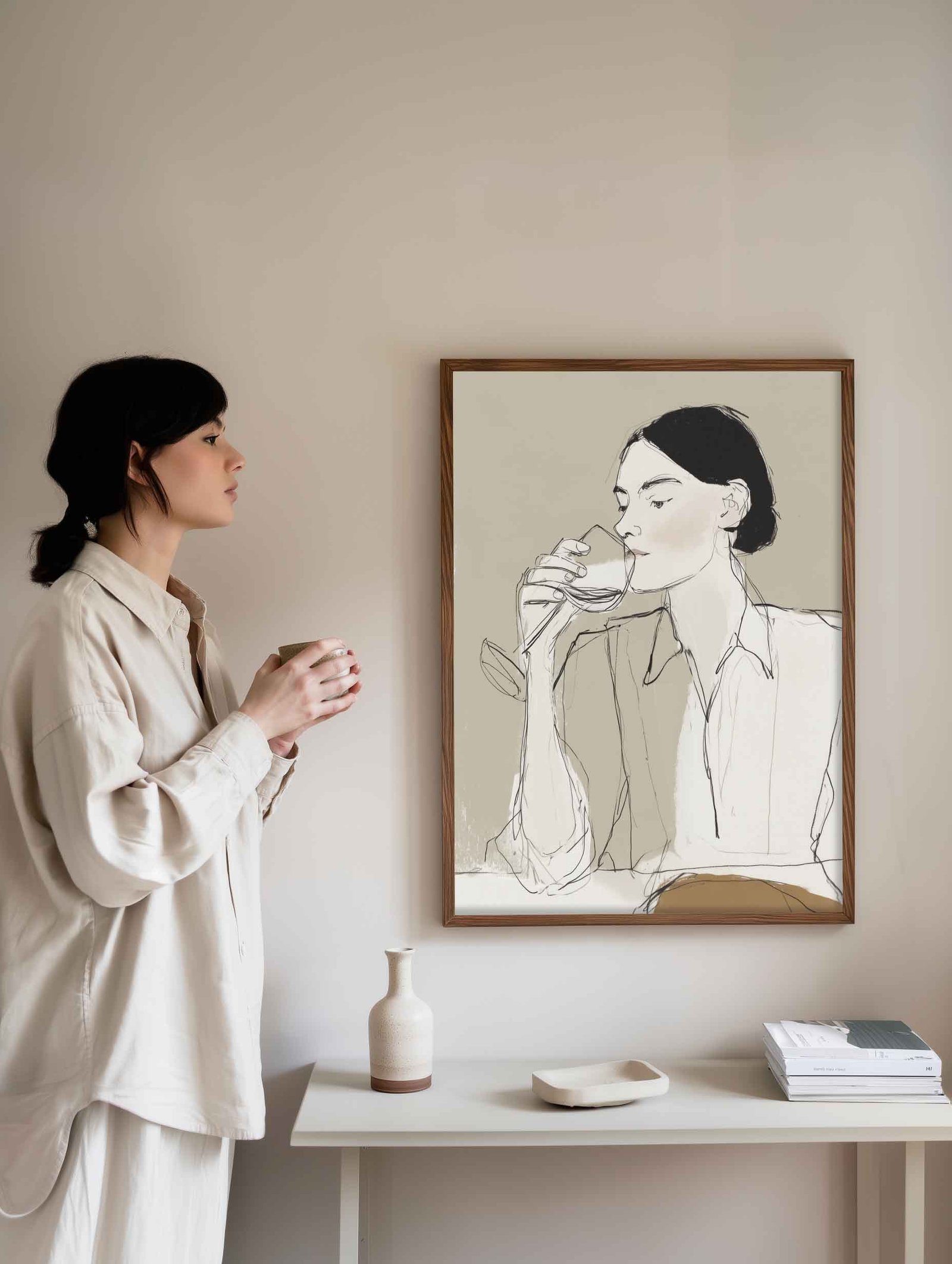 She Drinks Slowly - Image 2