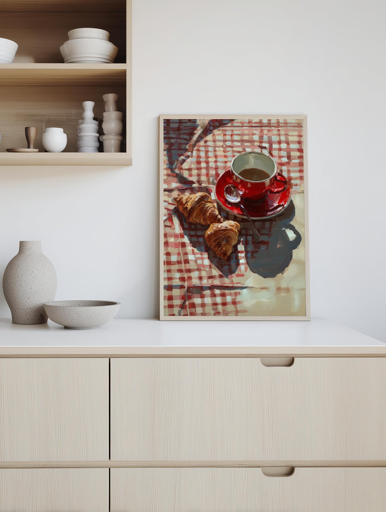 Morning Breakfast Painting - Image 2